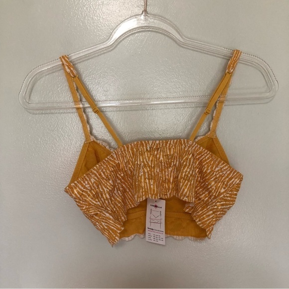 Cosabella Never Say Never Beauty Sweetie Bralette Zebra Serengeti New Medium - Picture 7 of 7